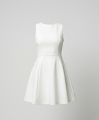 Damen A-Linie Kleid mit tailliertem Oberteil