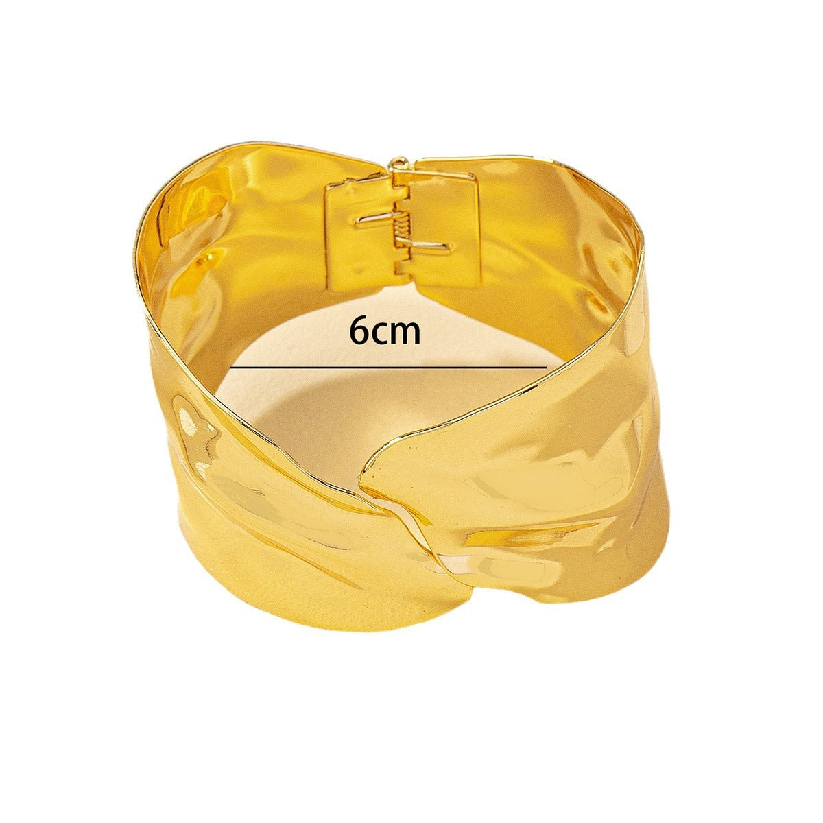 Damen Offenes Armband im Stylischen, Geschwungenen Design Tracht Nova