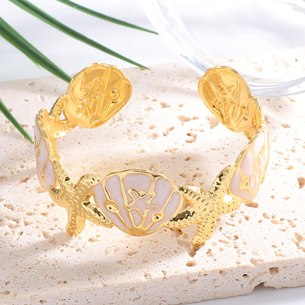 Damen Elegante Wellenförmige Armbänder Tracht Nova