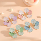 Damen Ohrclips im aufwendigen Blumenmuster Tracht Nova