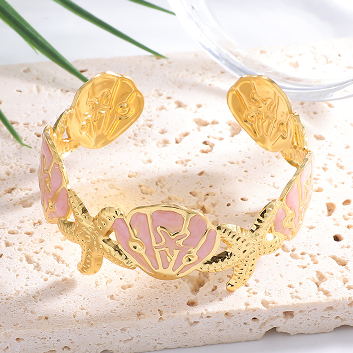Damen Elegante Wellenförmige Armbänder Tracht Nova