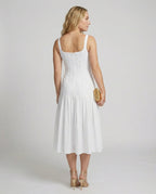 Damen Midi-Kleid mit elegantem Schnitt