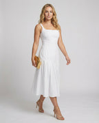 Damen Midi-Kleid mit elegantem Schnitt